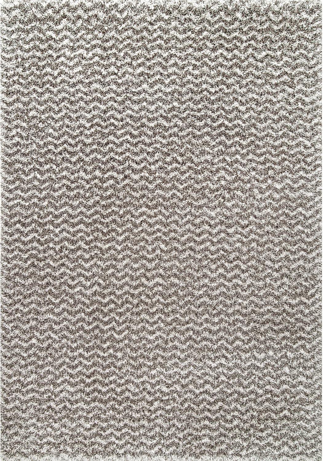 Nuloom Cuellar Chevron Shaggy Indoor Area Rug