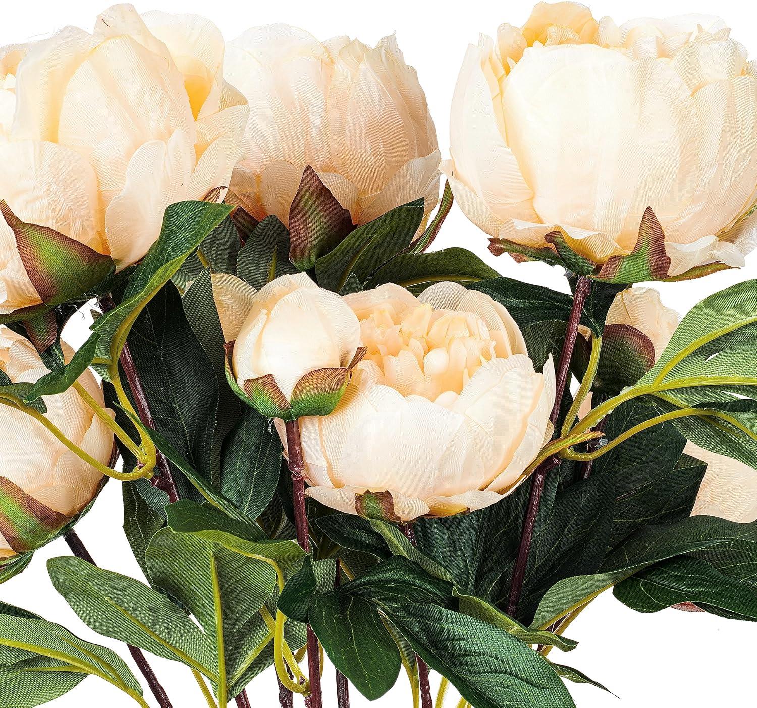 Vickerman Artificial Peony Spray