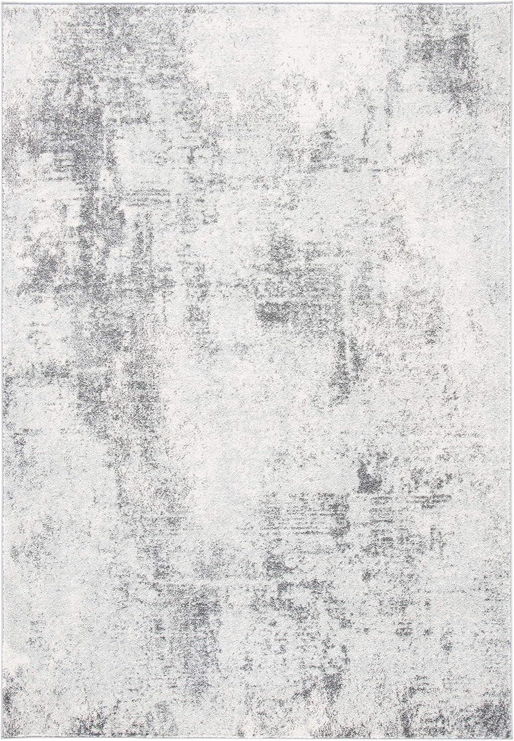 Tulum TUL209 Power Loomed Indoor Area Rug - Ivory/Grey - 9'x12' - Safavieh