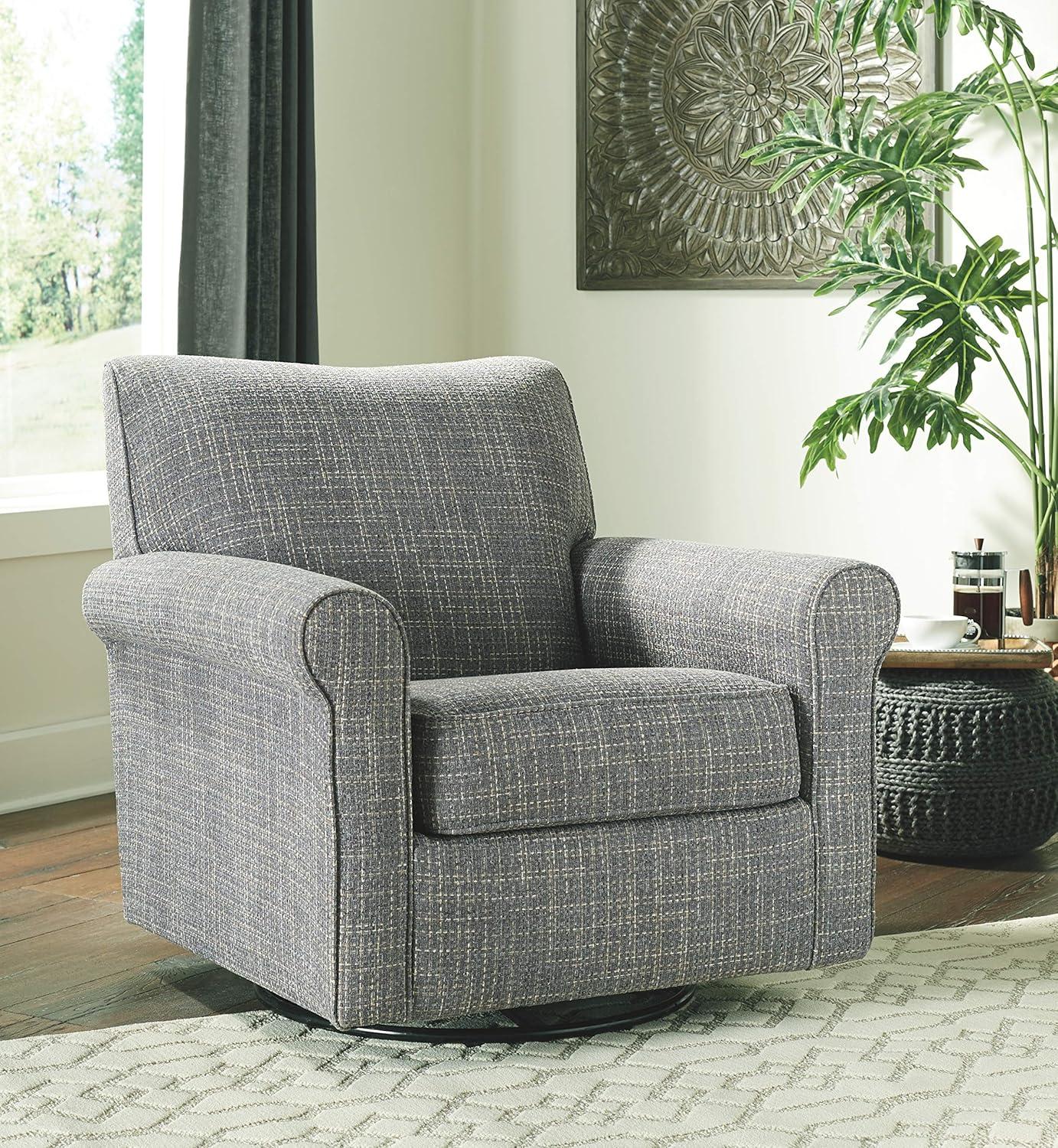 Ashley Renley Swivel Glider in Ash