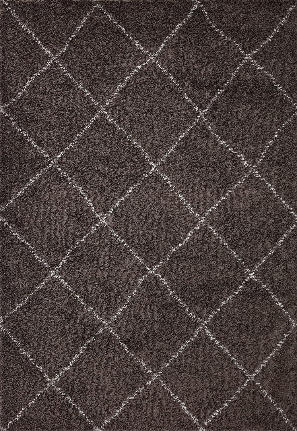 Loloi Bliss Shag Bark / Grey 9'-3" x 13' Area Rug