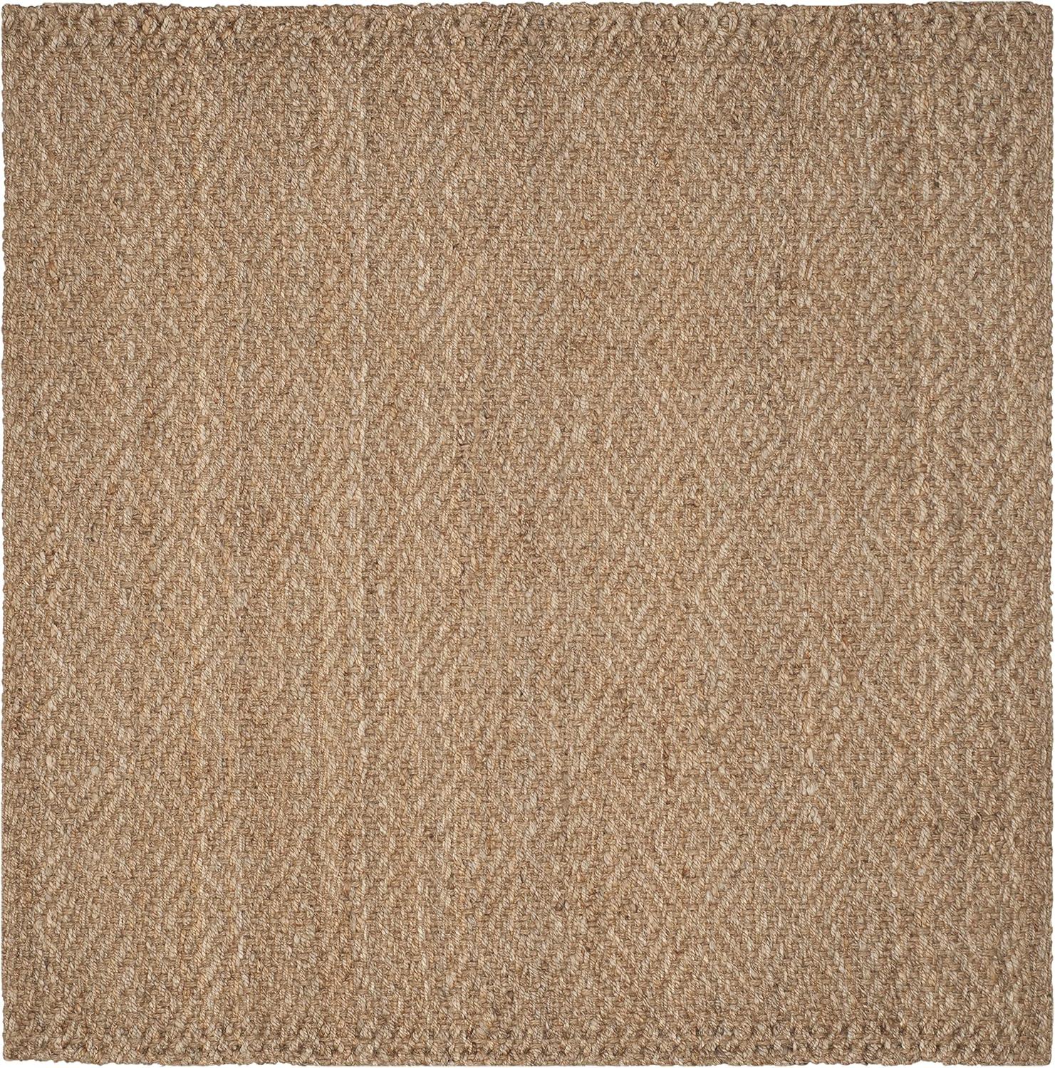 Erroll Pollux Handmade Flatweave Jute/Sisal Area Rug in Brown
