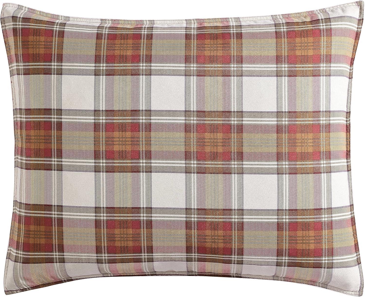 Edgewood Plaid Reversible Comforter Set - Eddie Bauer