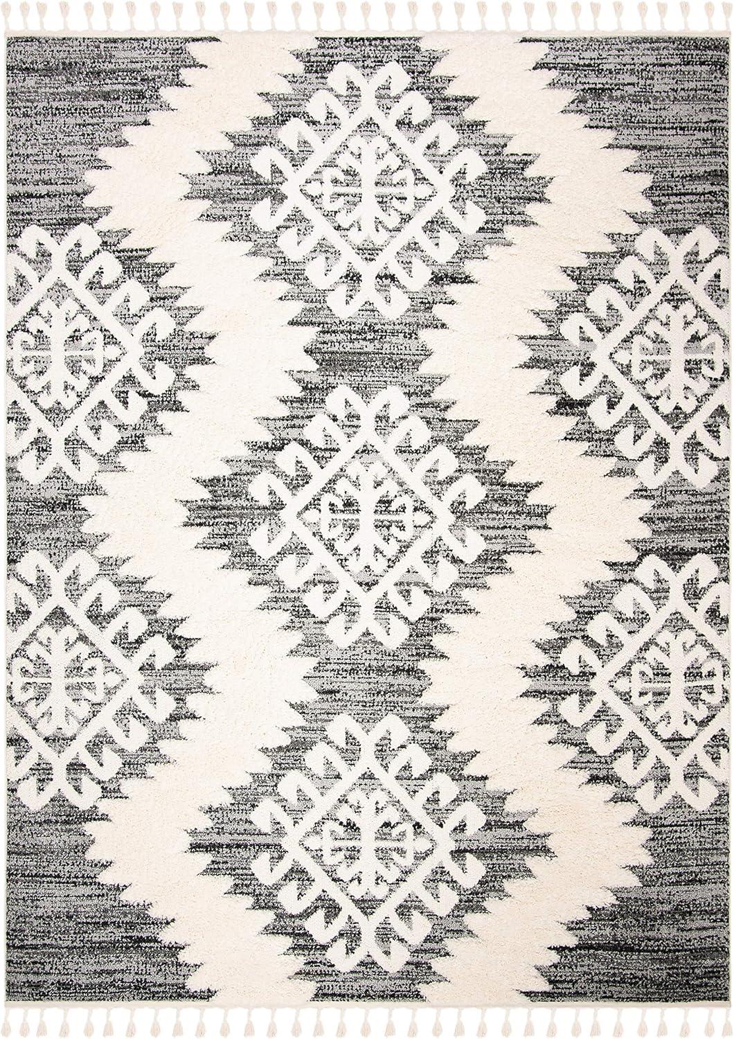 Moroccan Tassel Shag MTS652 Power Loomed Indoor Rug - Safavieh