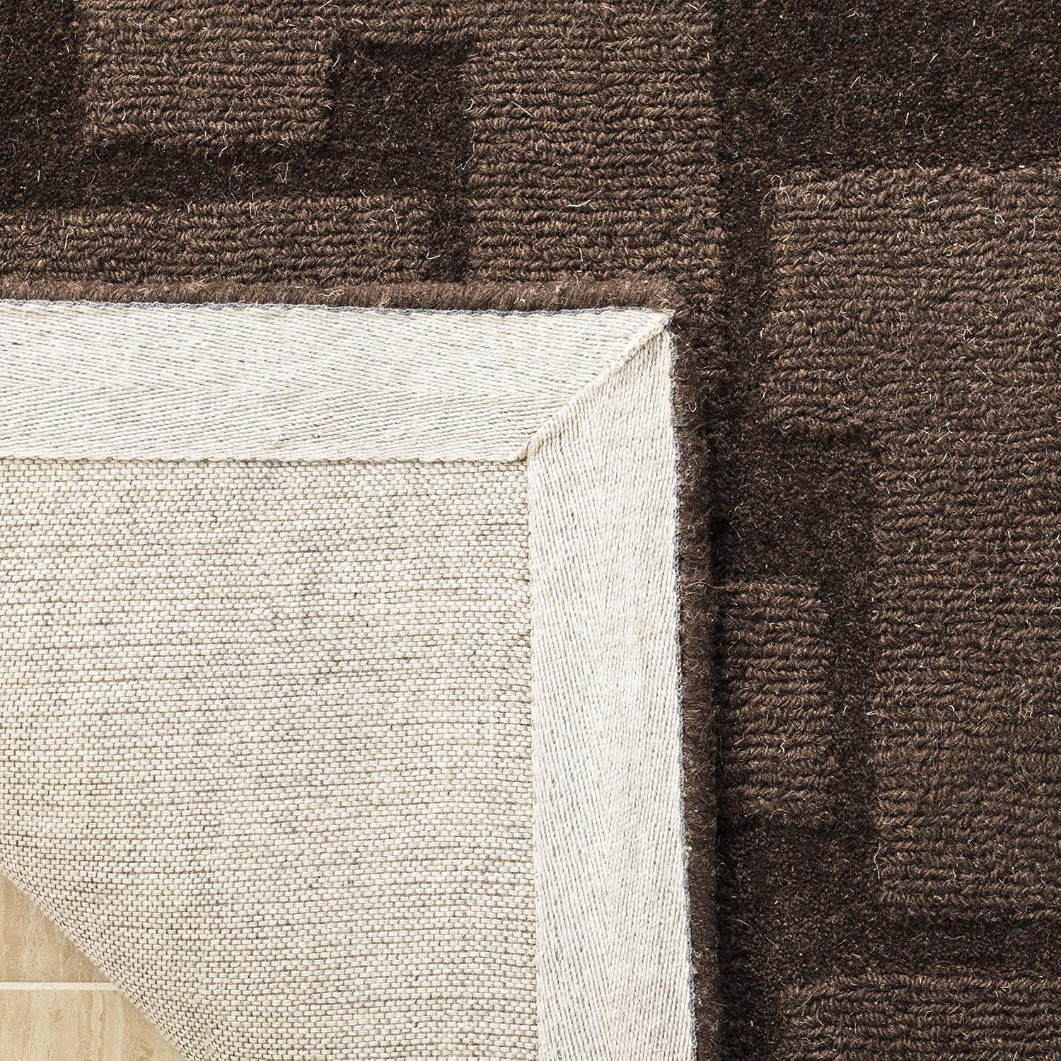 Martha Stewart Hand Tufted Wool Pile Geometric Rug
