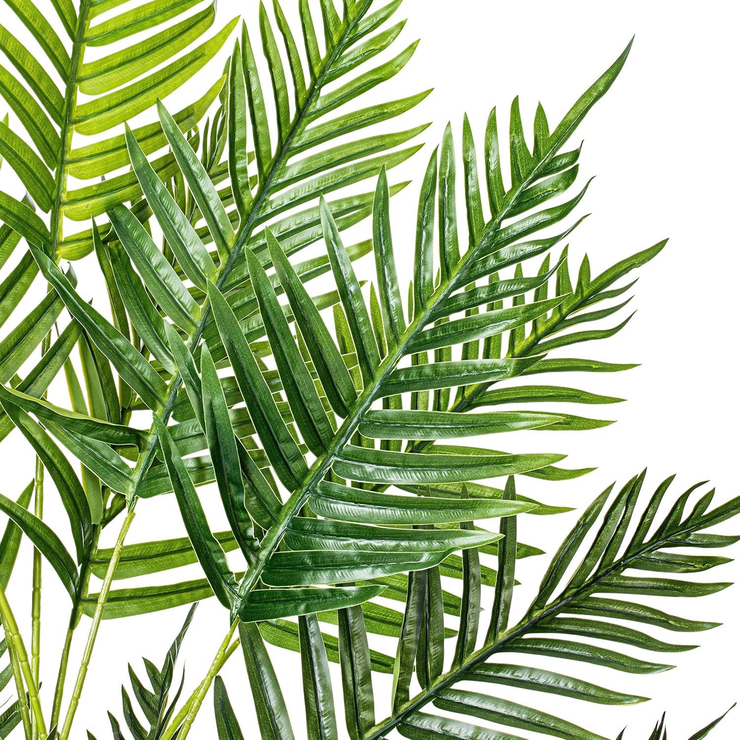 Birch Lane™ Madie 70" Artificial Potted Fern Palm Real Touch Leaves