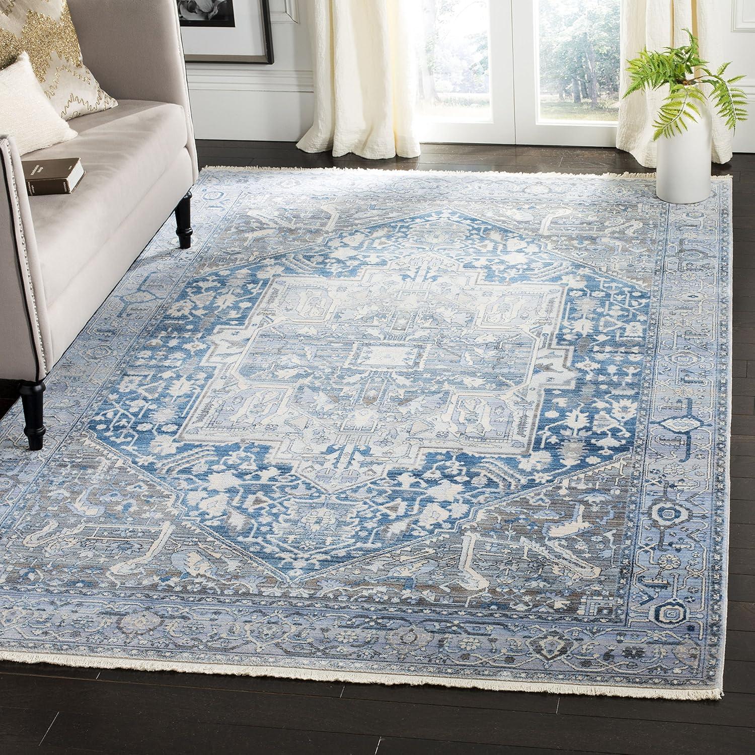 Safavieh VTP474H Vintage Persian Charcoal / Blue