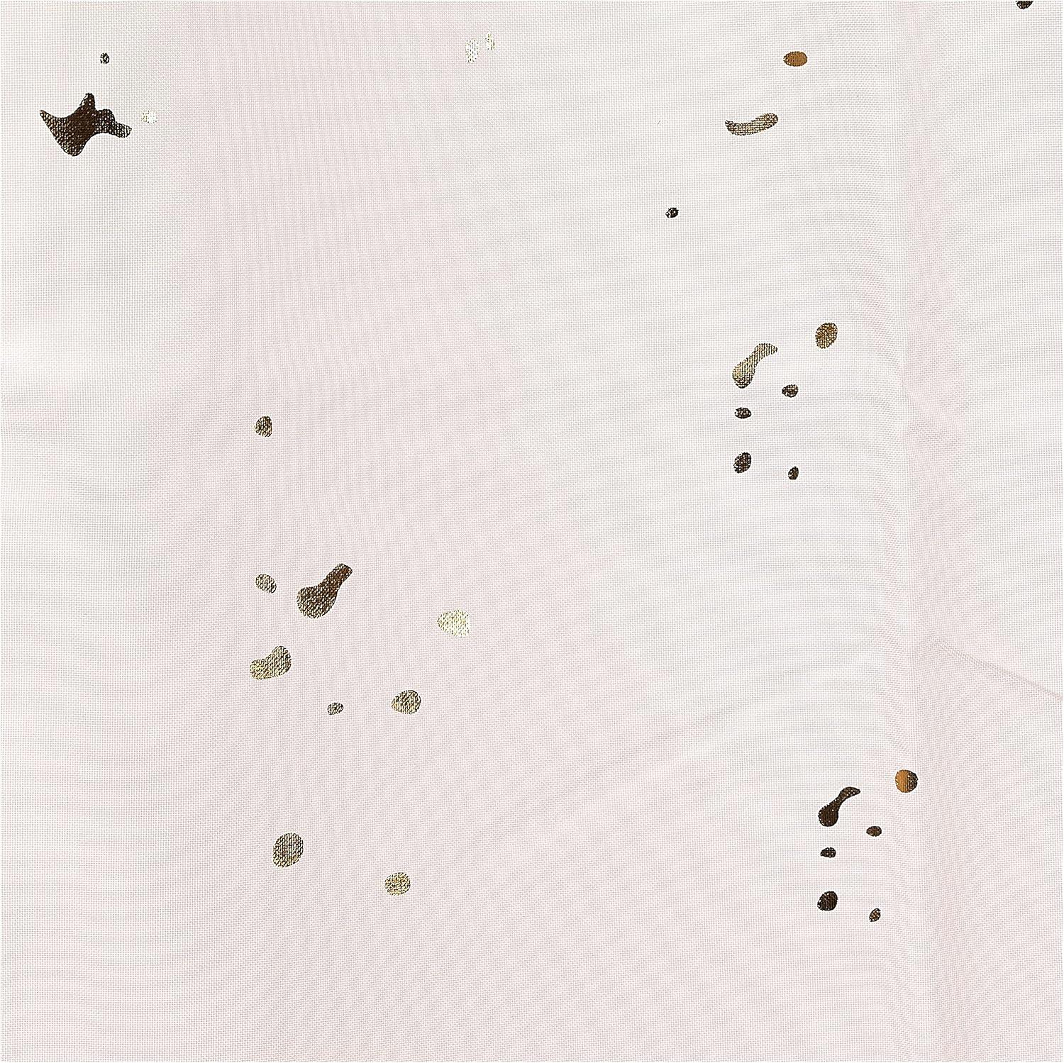 Splatter Shower Curtain Pink - Saturday Knight Ltd.: Polyester Bath Curtain, Machine Washable, Ombre Design