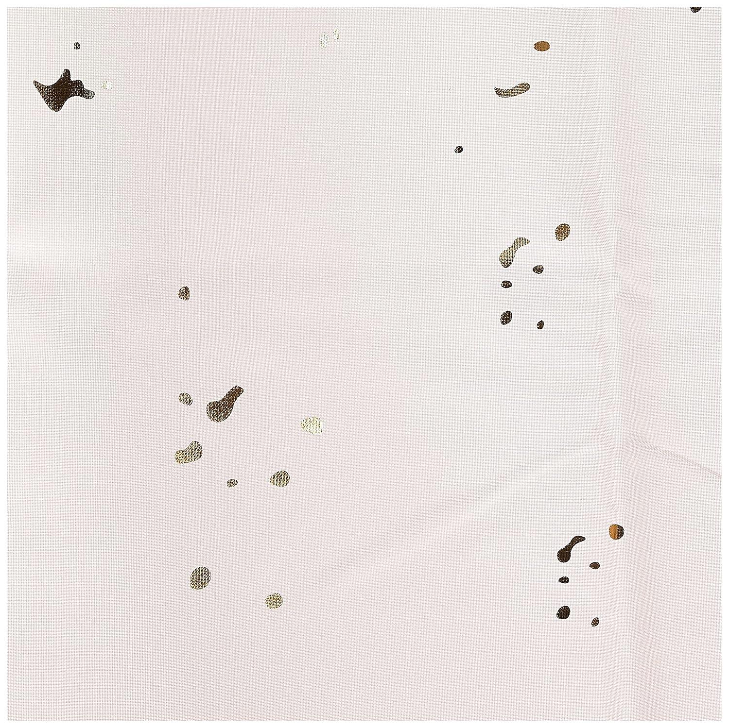 Splatter Shower Curtain Pink - Saturday Knight Ltd.: Polyester Bath Curtain, Machine Washable, Ombre Design