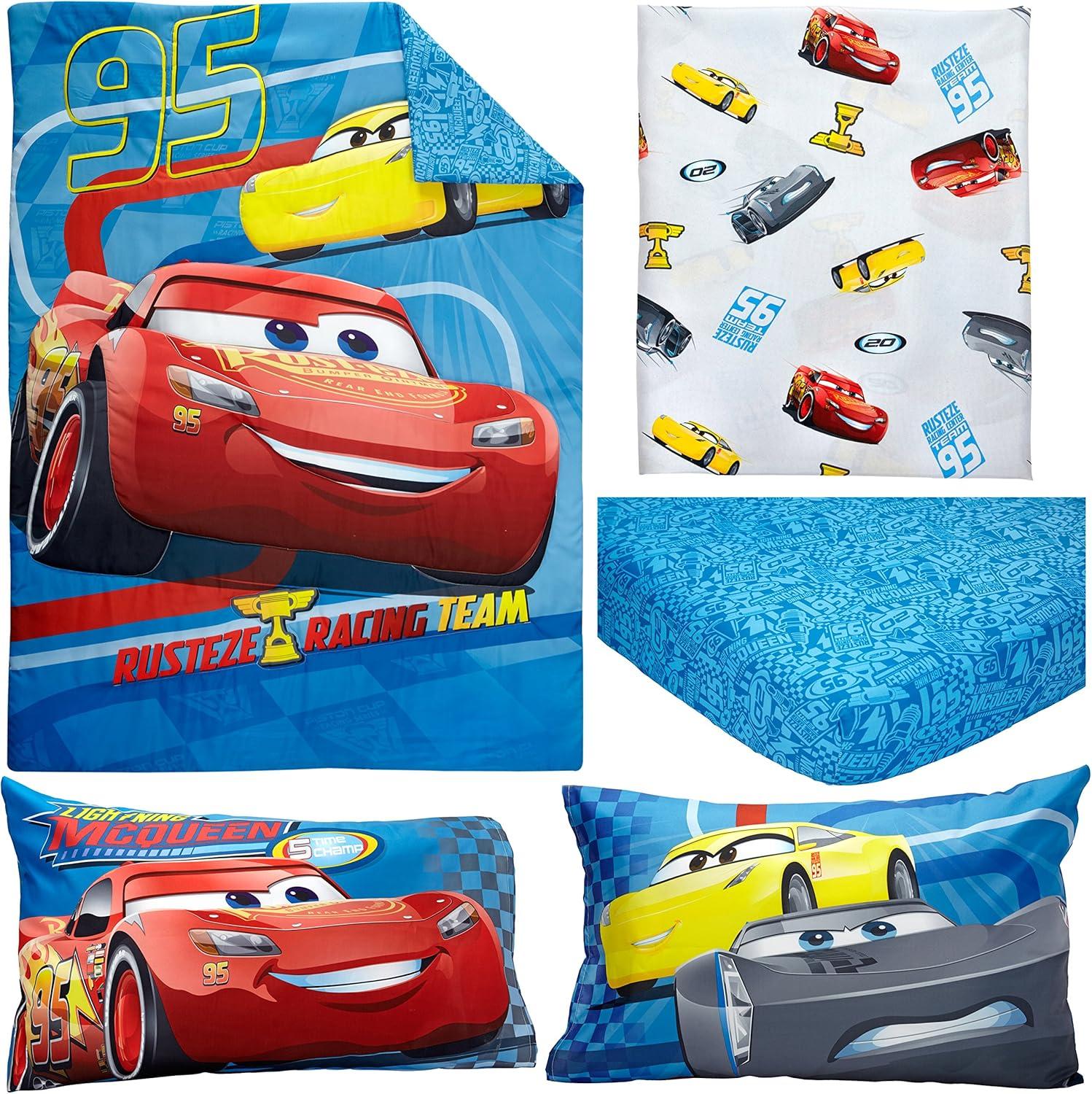 Disney Cars Rusteze Racing Team Toddler Set Toddler Bedding Set