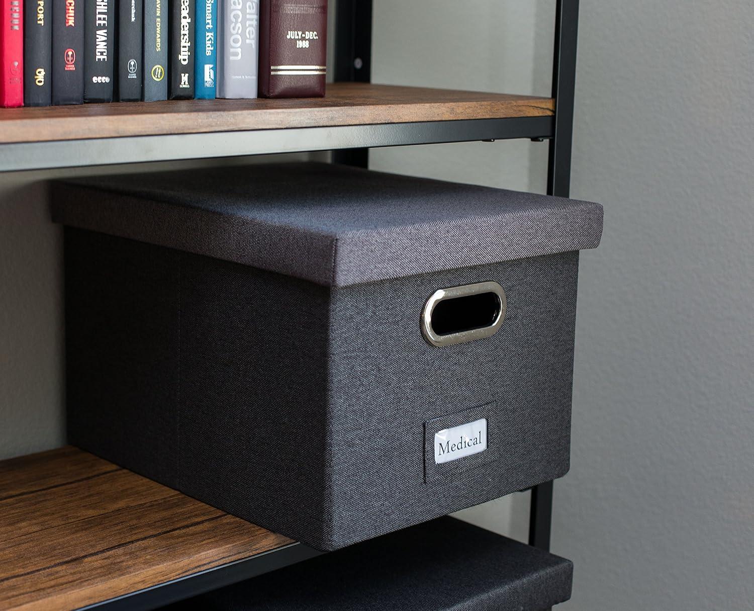 BirdRock Home Internet's Best Collapsible File Storage Fabric Box