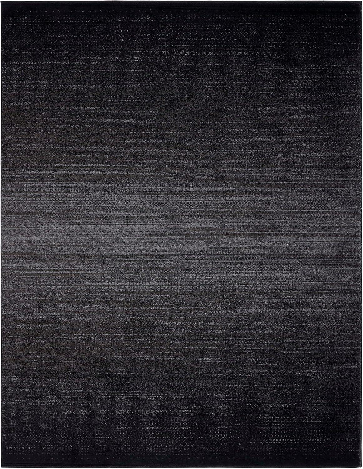 Adirondack ADR183 Machine Made Indoor Area Rug - Black/Gray - 10'x14' - Safavieh