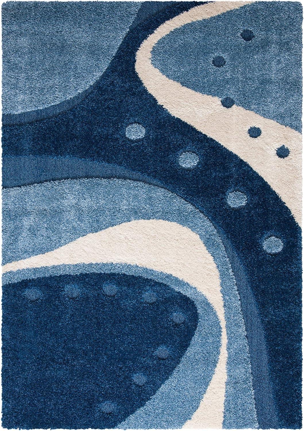 Florida Shag SG473 Power Loomed Rugs - Safavieh