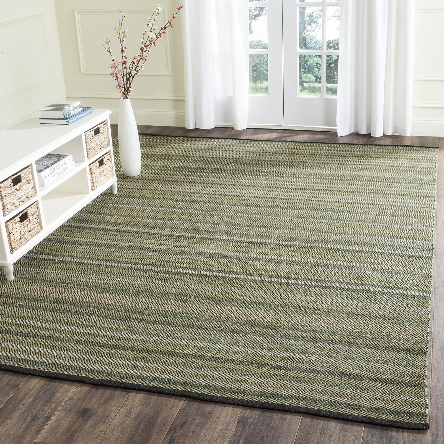 Striped Kilim STK421 Hand Woven Area Rug  - Safavieh