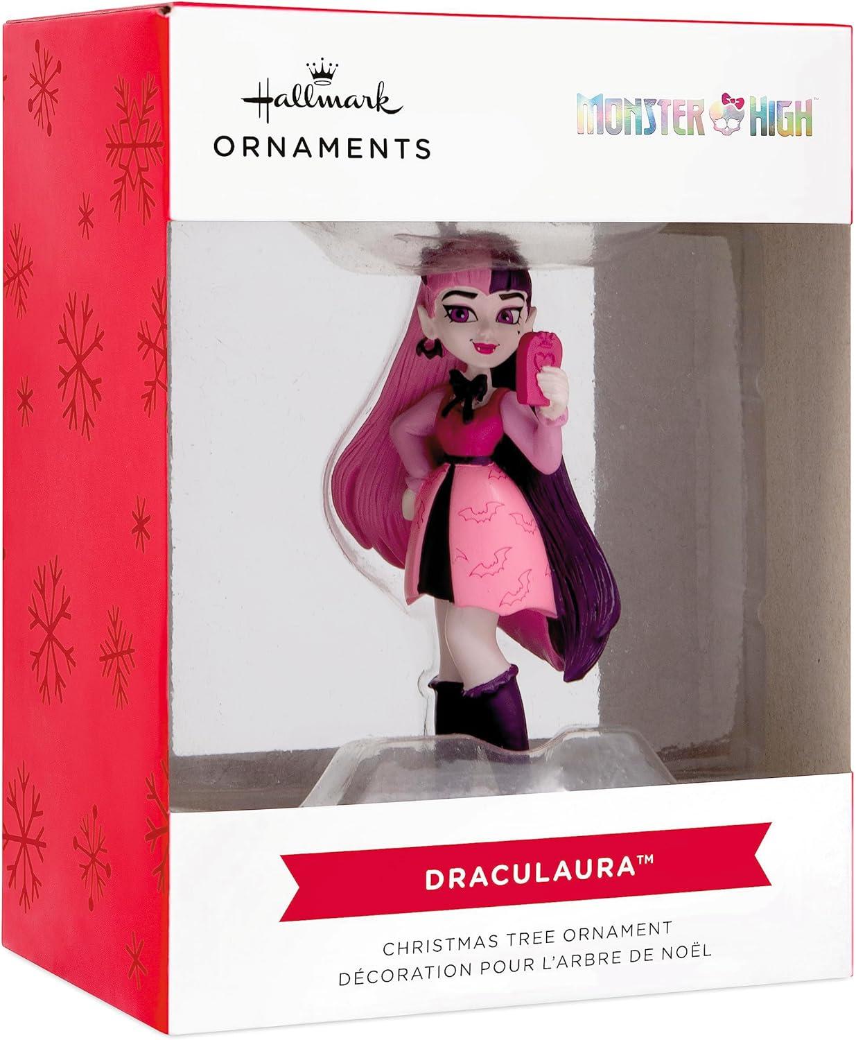 Hallmark Mattel Monster High Draculaura Ornament, 0.06lbs