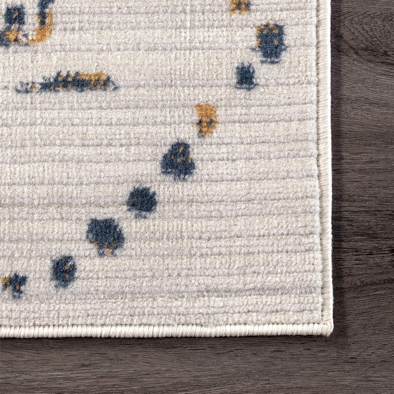 Nuloom Mila Moroccan 8x10 Indoor Area Rug for Living Room Bedroom Dining Room Kitchen, Beige/Ivory