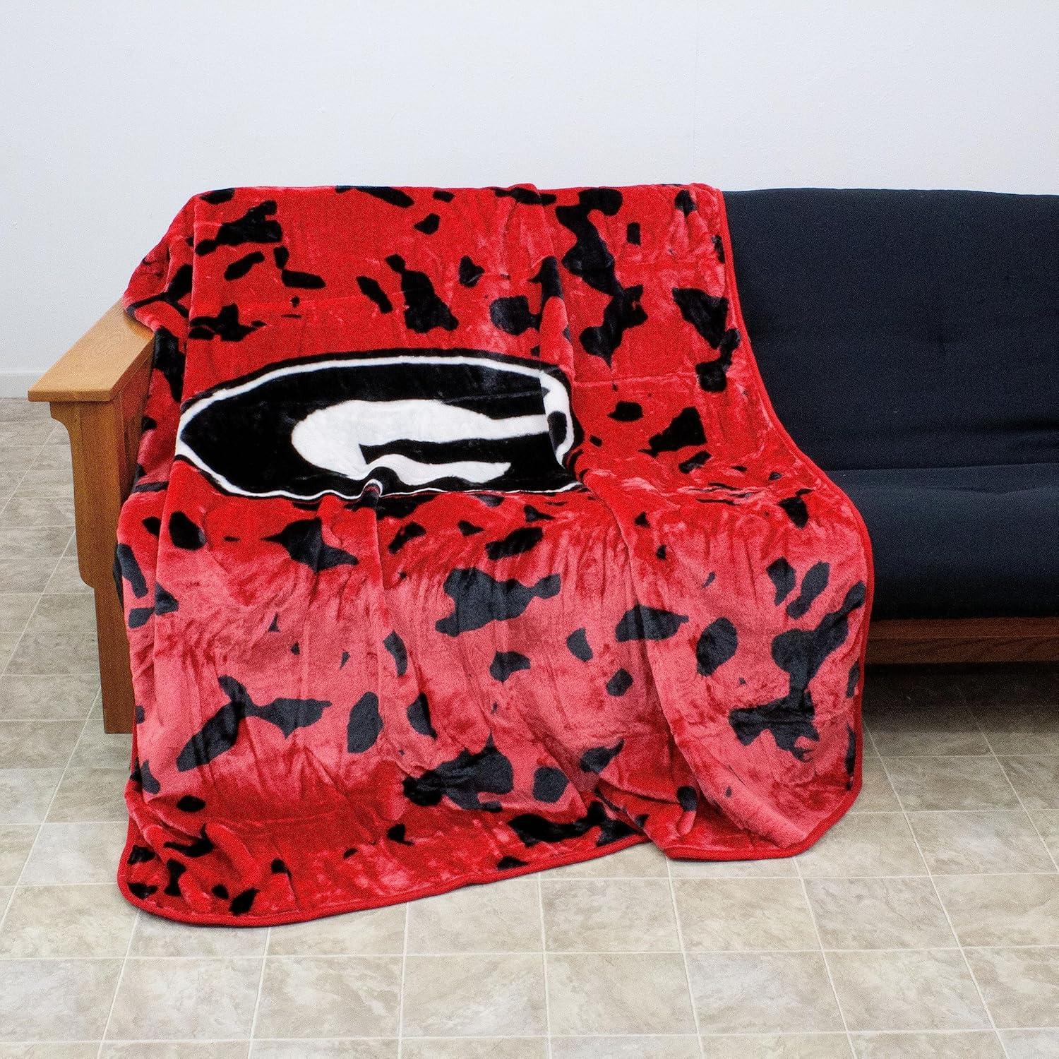 NCAA Knitted Throw Blanket