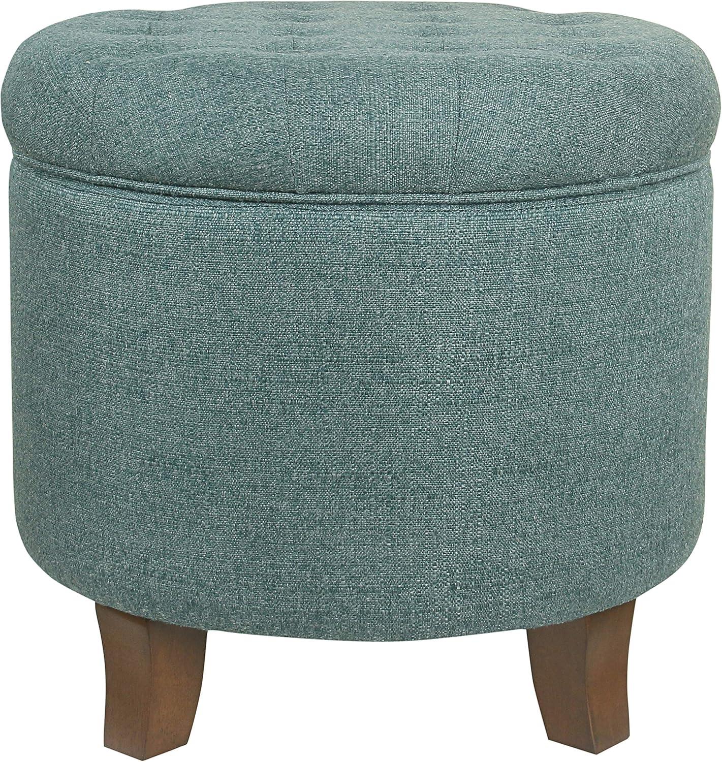 Boho Tufted Storage Ottoman - HomePop