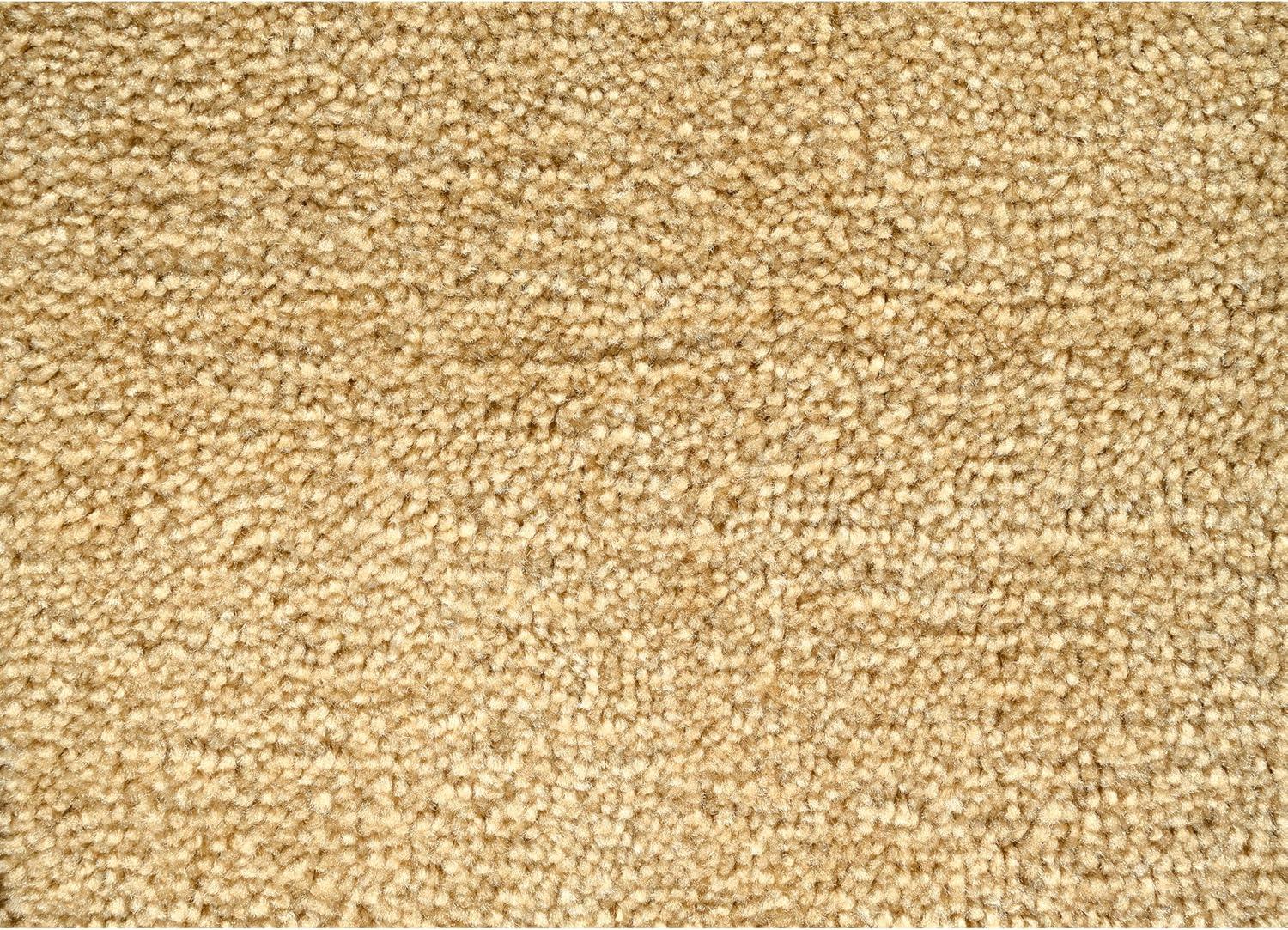 2pc Traditional Nylon Washable Bathroom Rug Set Linen - Garland Rug: Machine Made, Tufted, Latex Backing