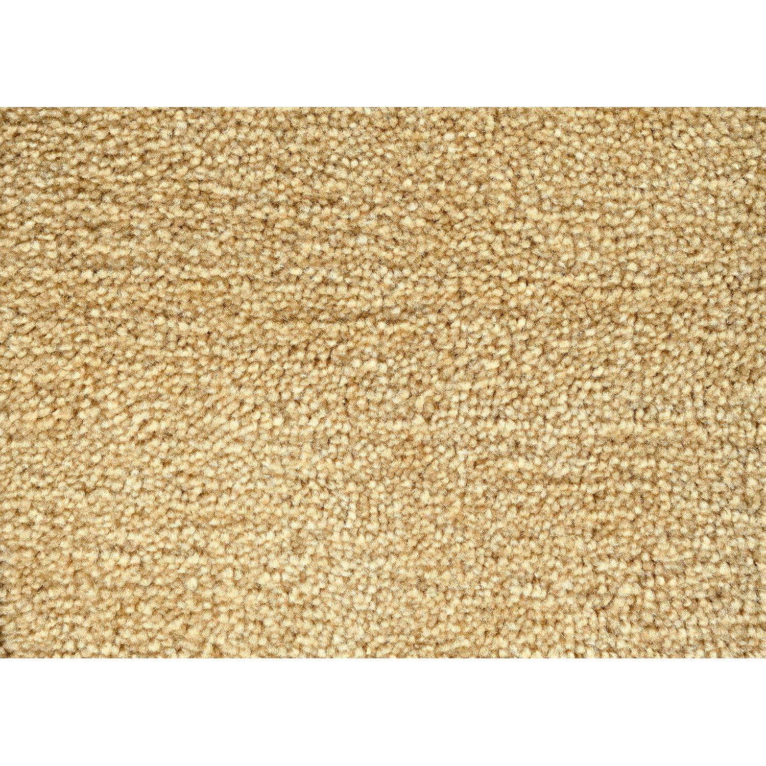 2pc Traditional Nylon Washable Bathroom Rug Set Linen - Garland Rug: Machine Made, Tufted, Latex Backing