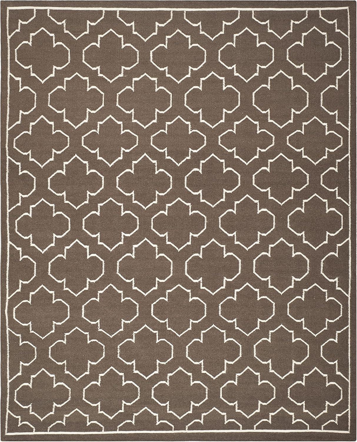 Dhurries DHU625 Hand Woven Area Rug  - Safavieh