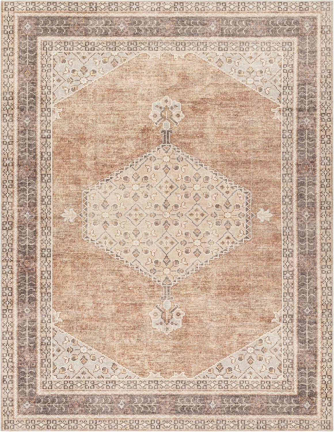 Becki Owens x Livabliss Lila Oriental Brown/Beige Area Rug