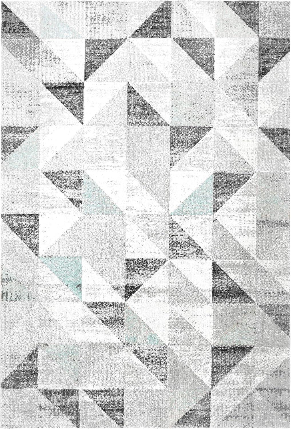 Nicole Miller New York Patio Sofia Holly Transitional Geometric Indoor/Outdoor Area Rug