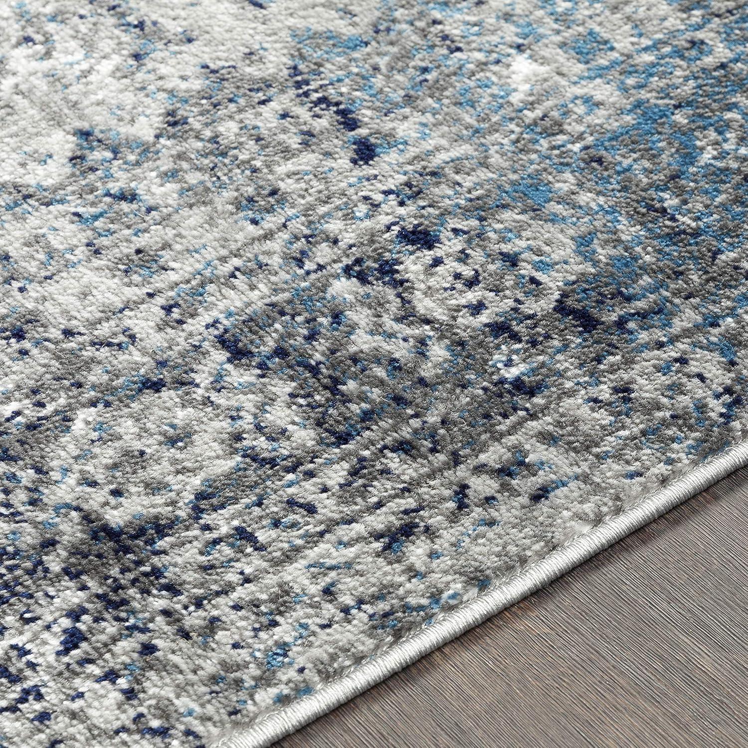 Livabliss 3'11"x5'7" Melissa Traditional Rugs Gray: Medium Pile, Stain & Fade-Resistant, Indoor Use