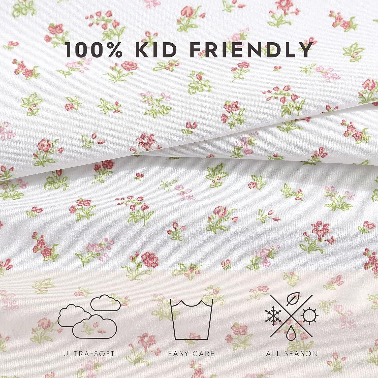 Laura Ashley Laura Ashley Kids Cozy Printed Sheet Sets