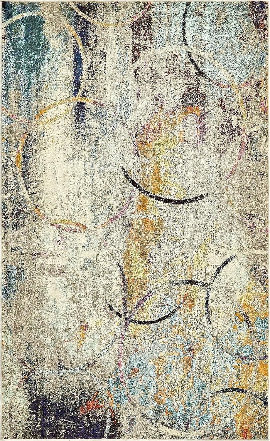 Chromatic Imperial Beige 5' 0 x 8' 0 Area Rug