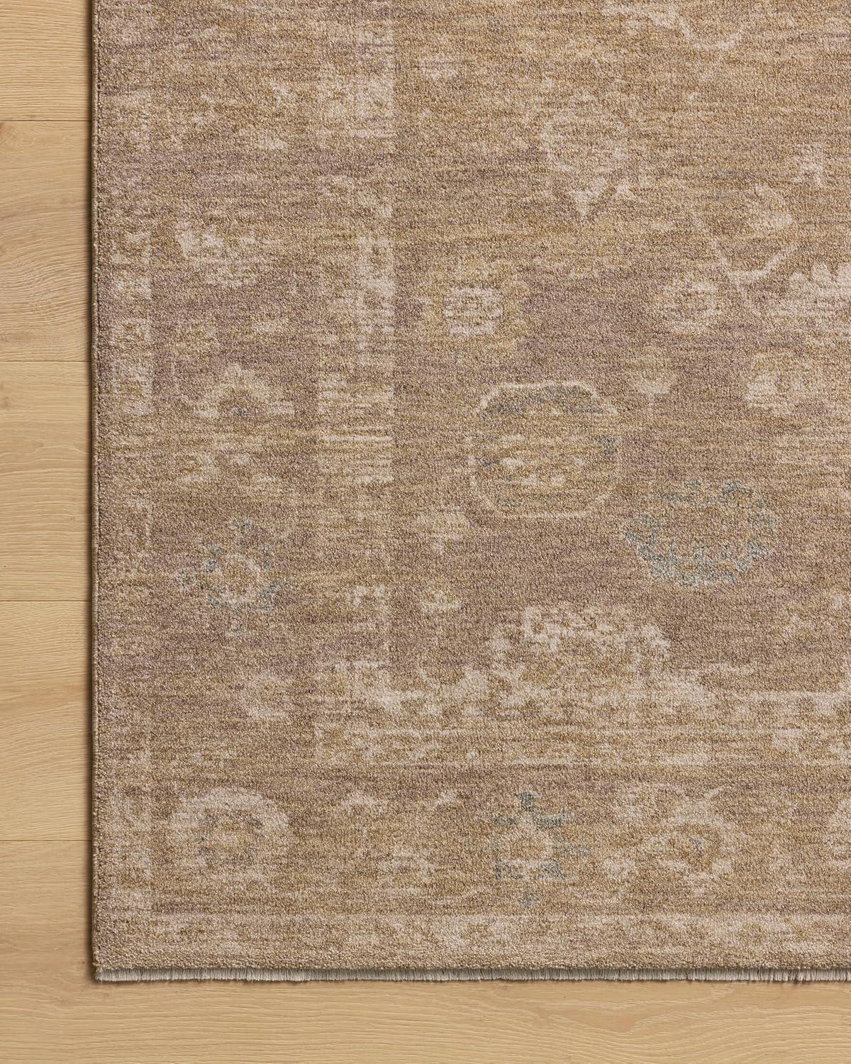 Chris Loves Julia x Loloi Louisa Taupe / Gold Area Rug