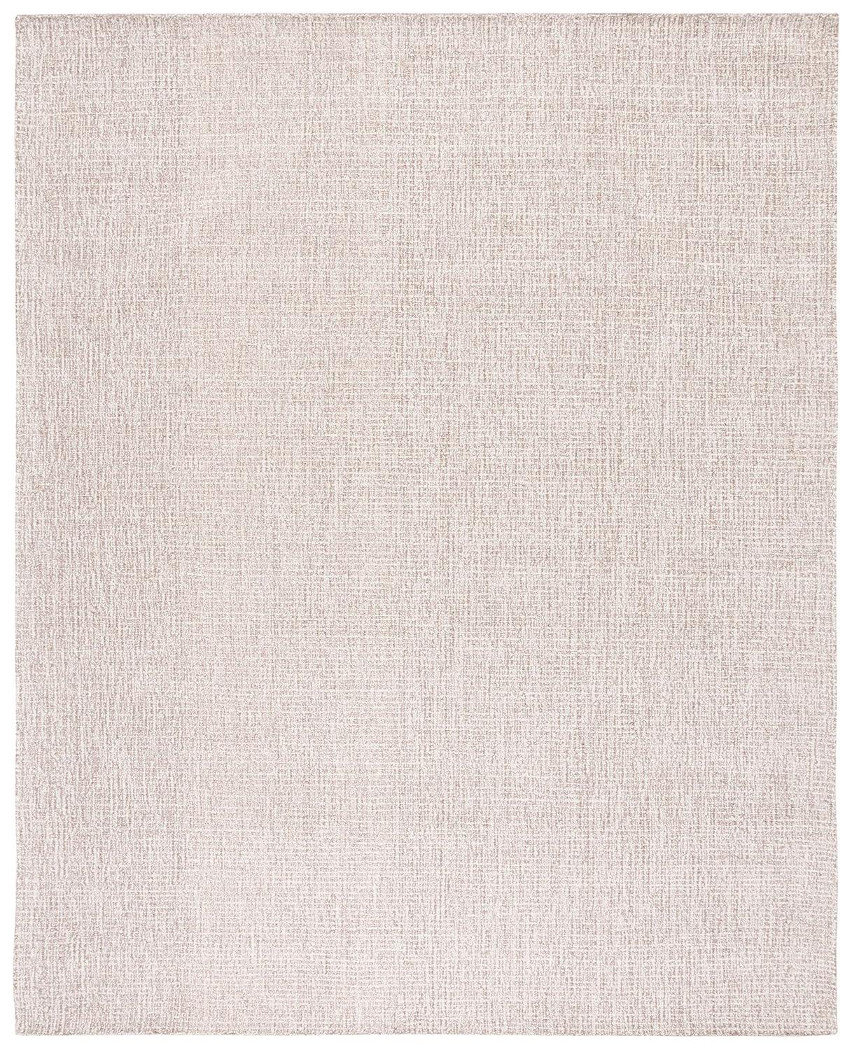 Handmade Abstract Gray Wool 8' x 10' Tufted Area Rug