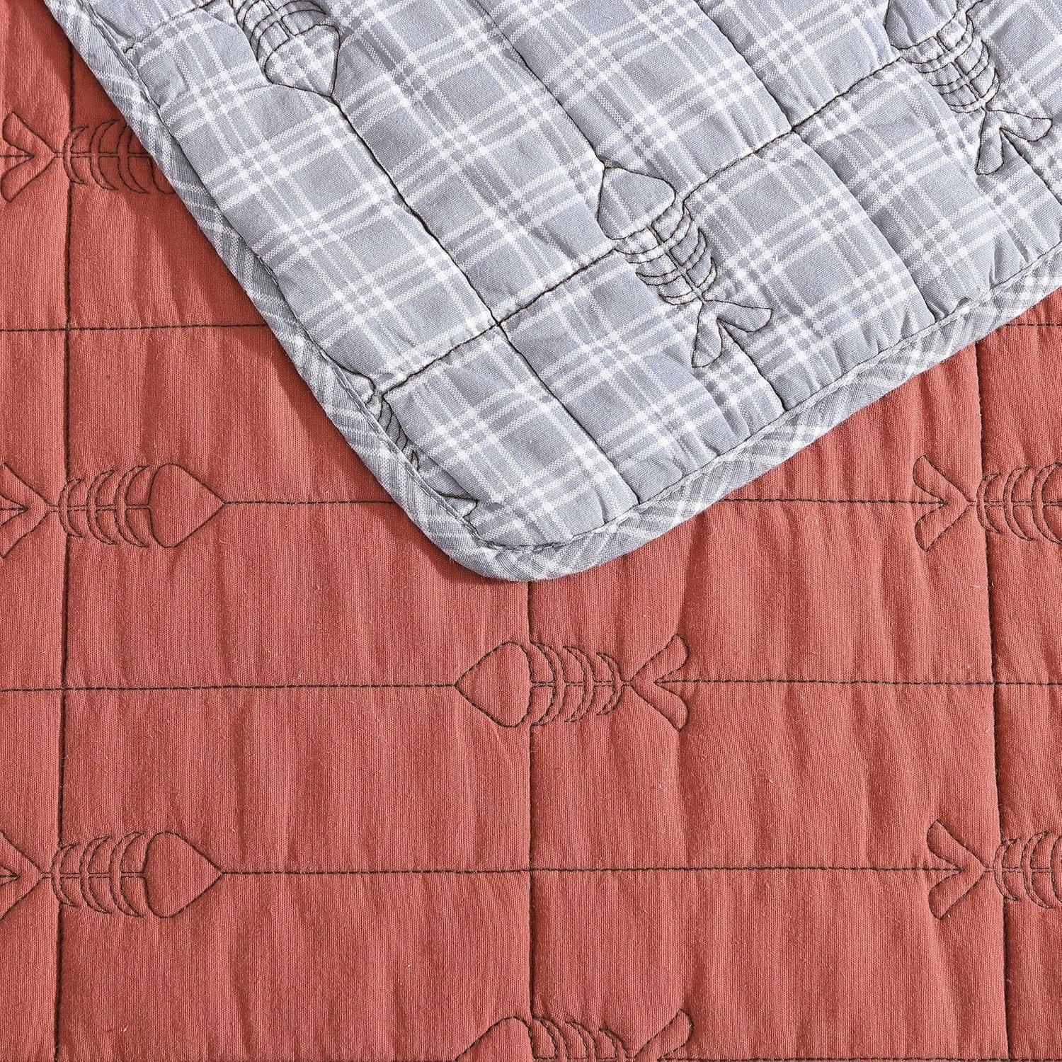 Eddie Bauer Eddie Bauer Troutdale Cotton Reversible Quilt Set