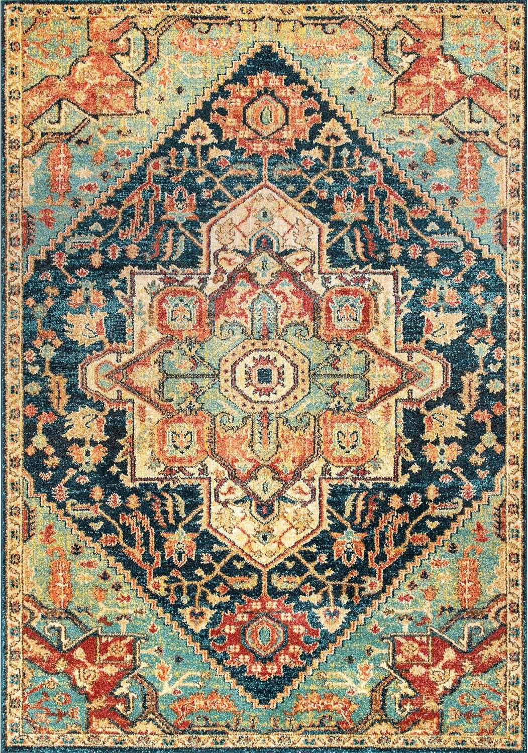 Nuloom Global Medallion Tabetha Indoor Area Rug