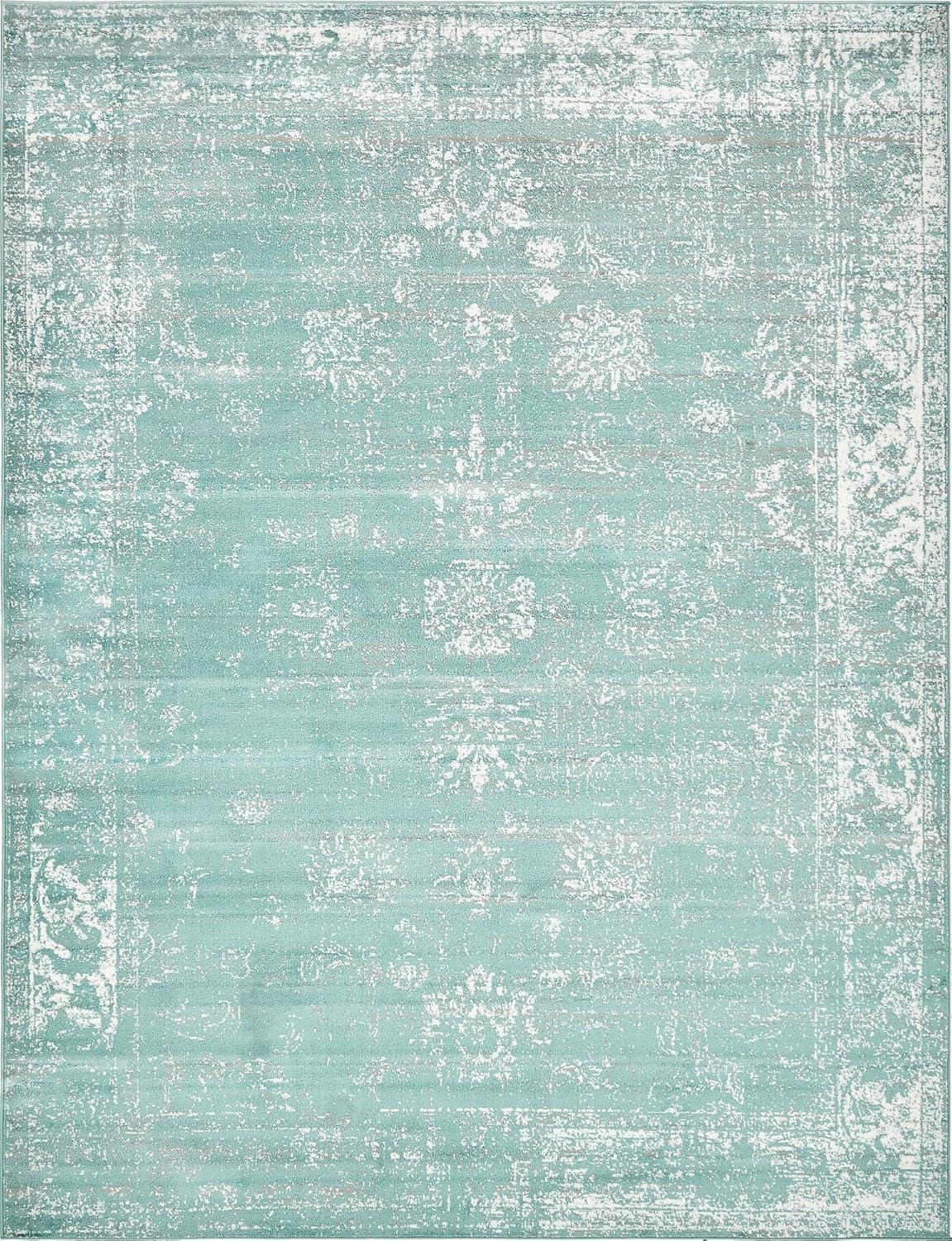 Unique Loom Sofia Casino Floral Indoor Woven Area Rug