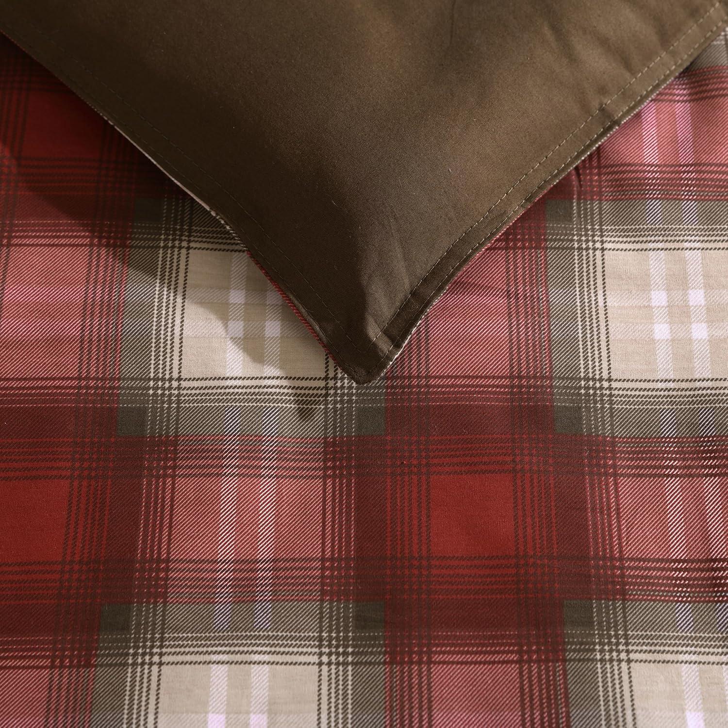Eddie Bauer Eddie Bauer Navigation Plaid Cotton Reversible Comforter Set