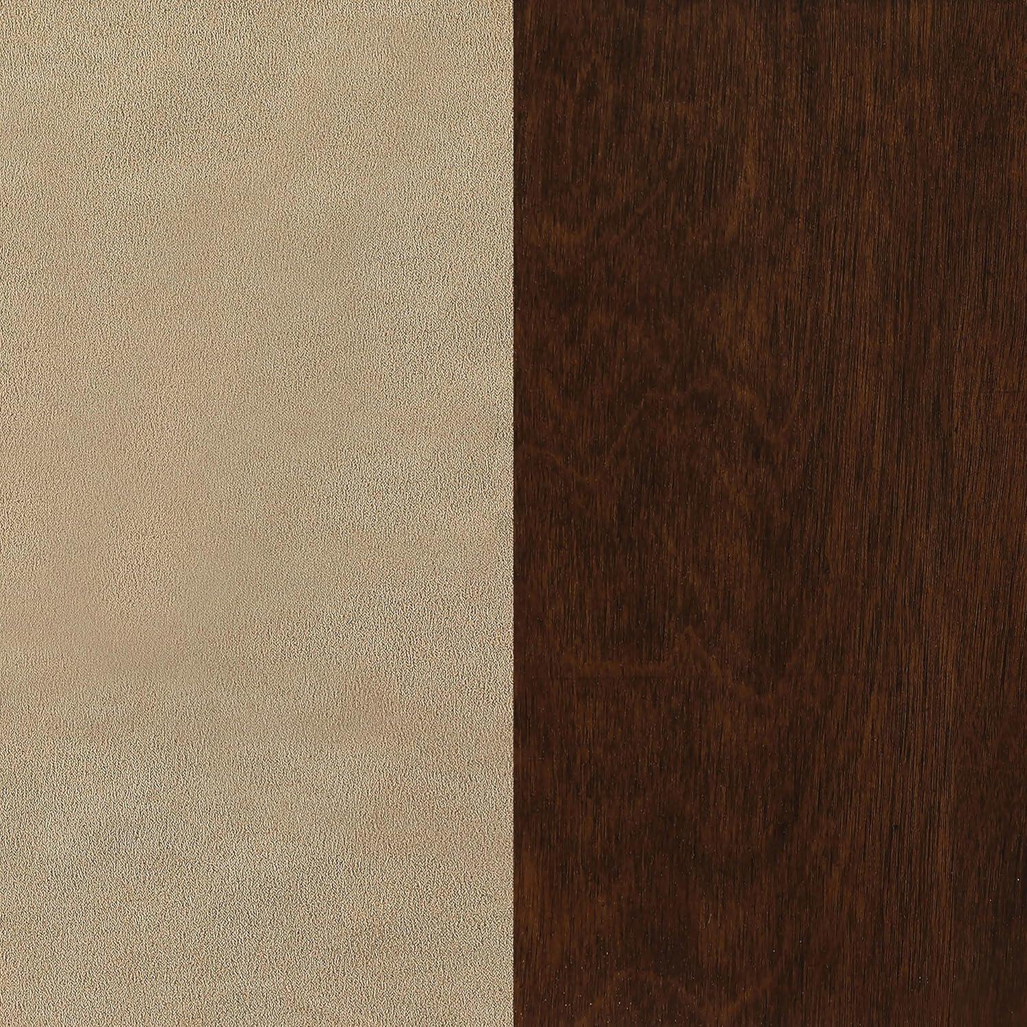 DPlus Upholstered Game Chair Tobacco and Tan