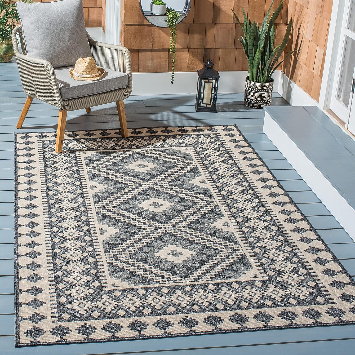 Veranda VER099 Power Loomed Indoor/Outdoor Area Rug  - Safavieh