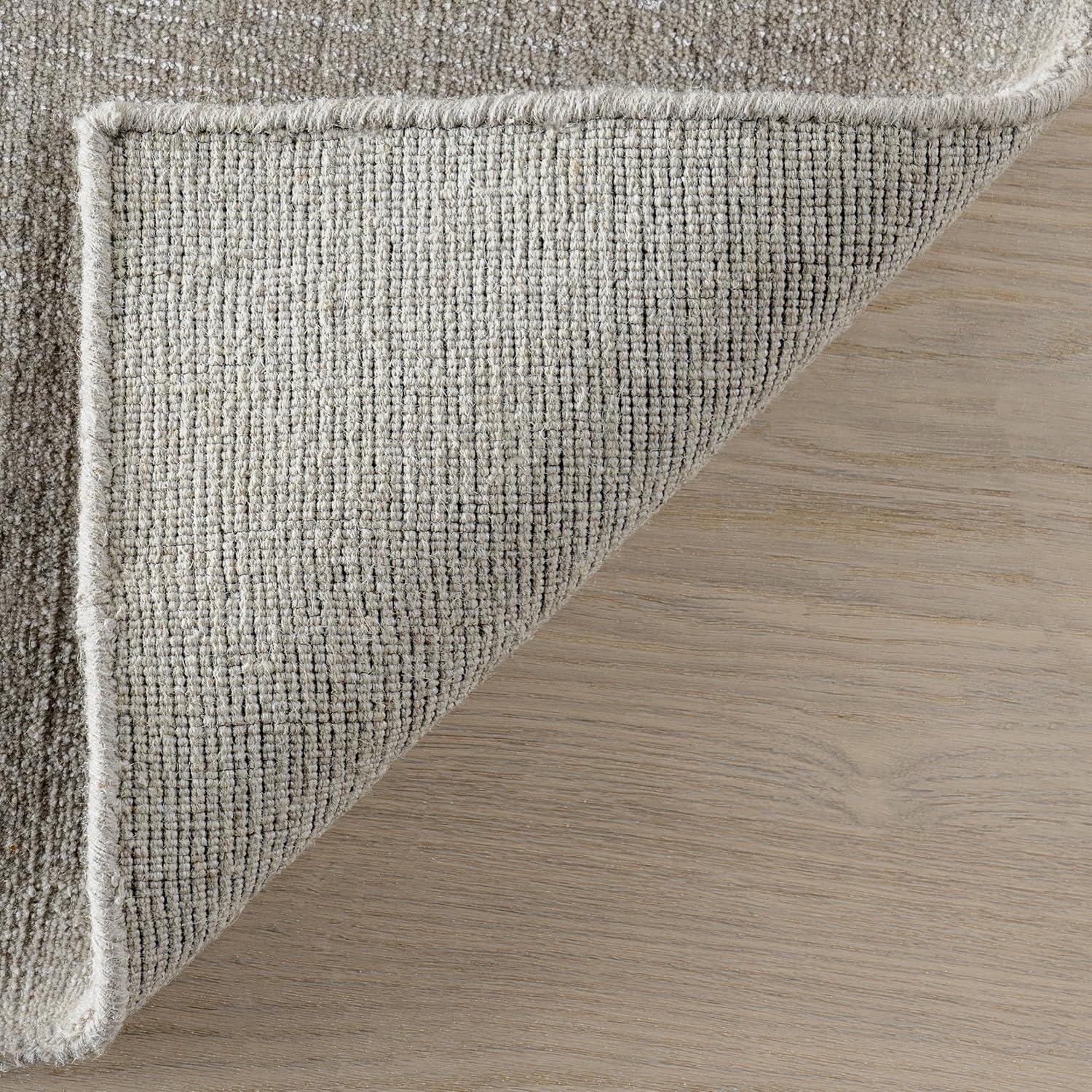 Lahjar Speckled Wool Blend Area Rug