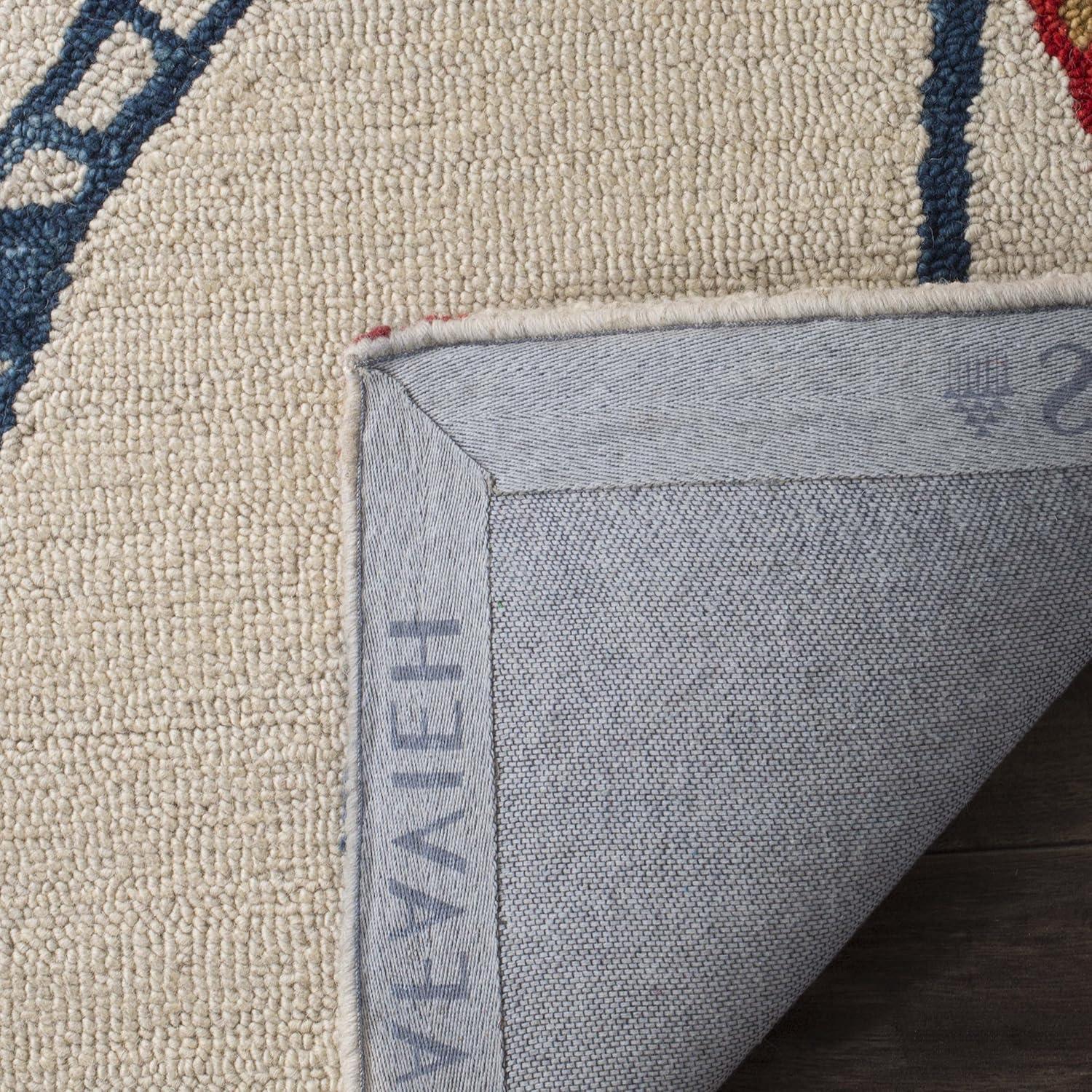 Aspen APN702 Hand Tufted Area Rug - Ivory/Multi - 8'x10' - Safavieh.