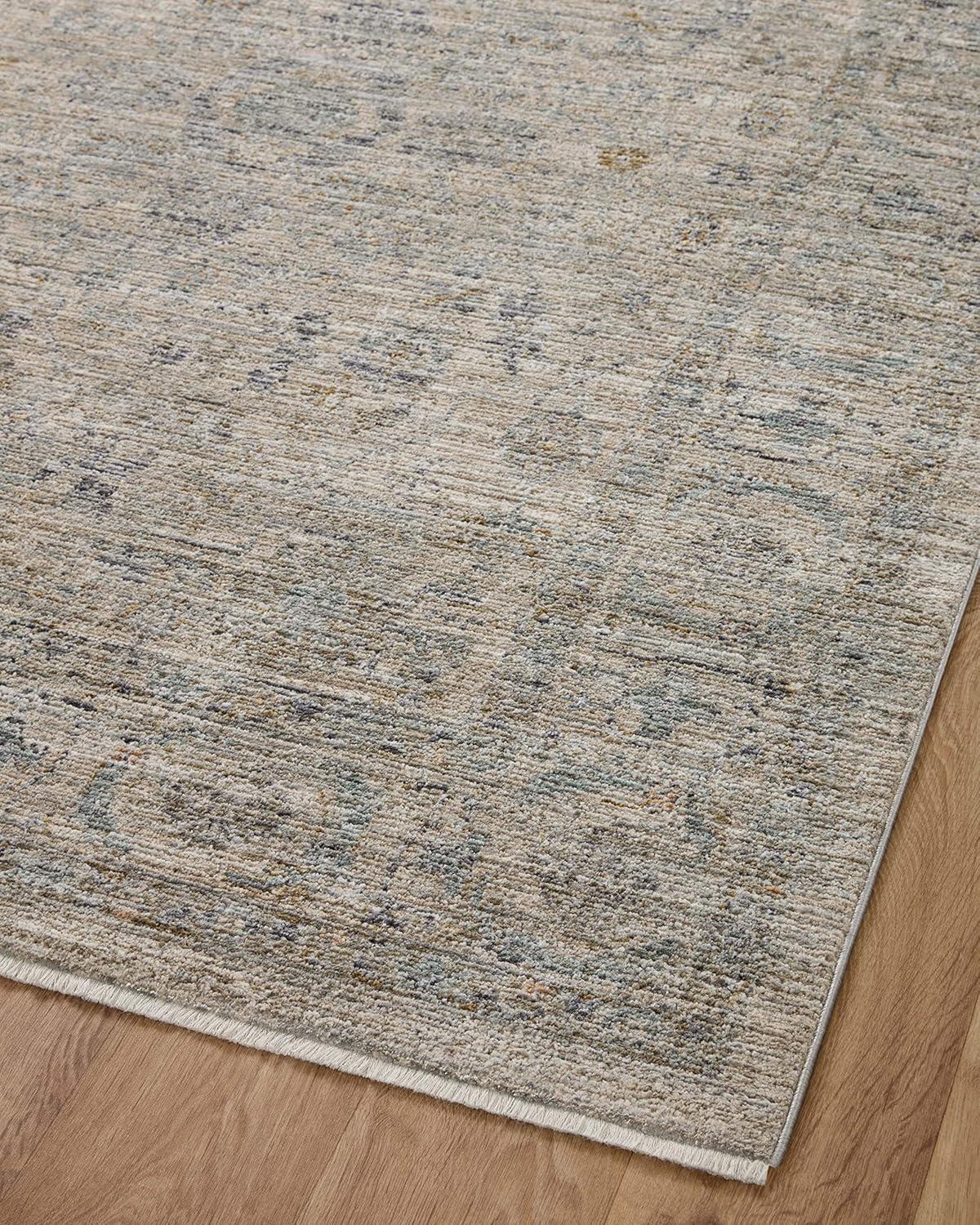 Jean Stoffer x Loloi Katherine Beige / Mist Area Rug