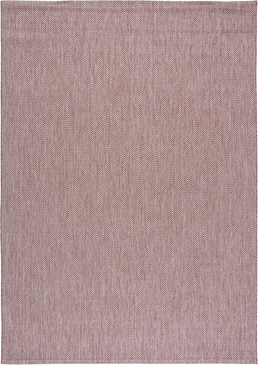 Courtyard CY8022 Power Loomed Indoor and Outdoor Area Rug - Red/Beige - 8'x11' - Safavieh