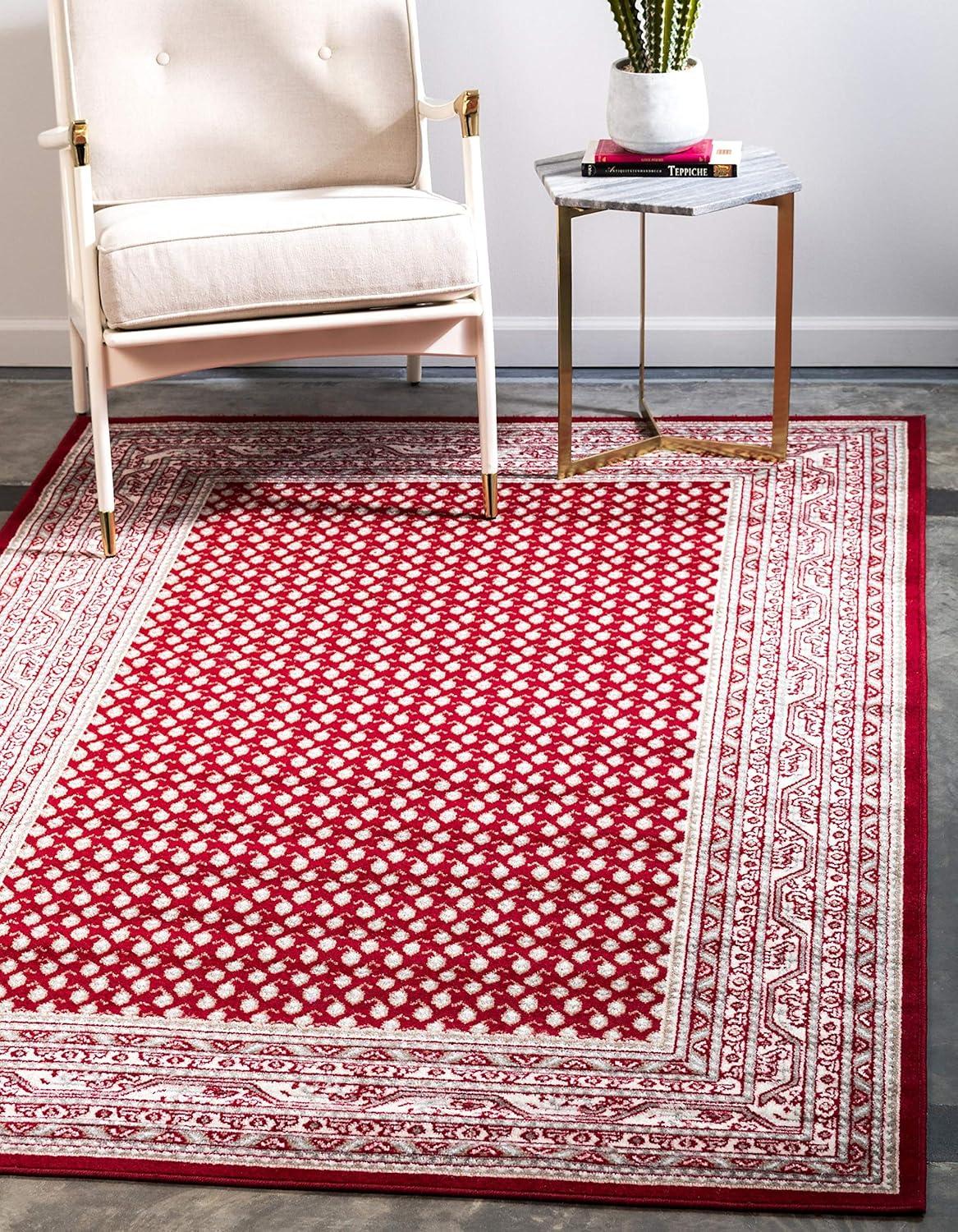 Unique Loom Williamsburg Allover Geometric Indoor Woven Area Rug