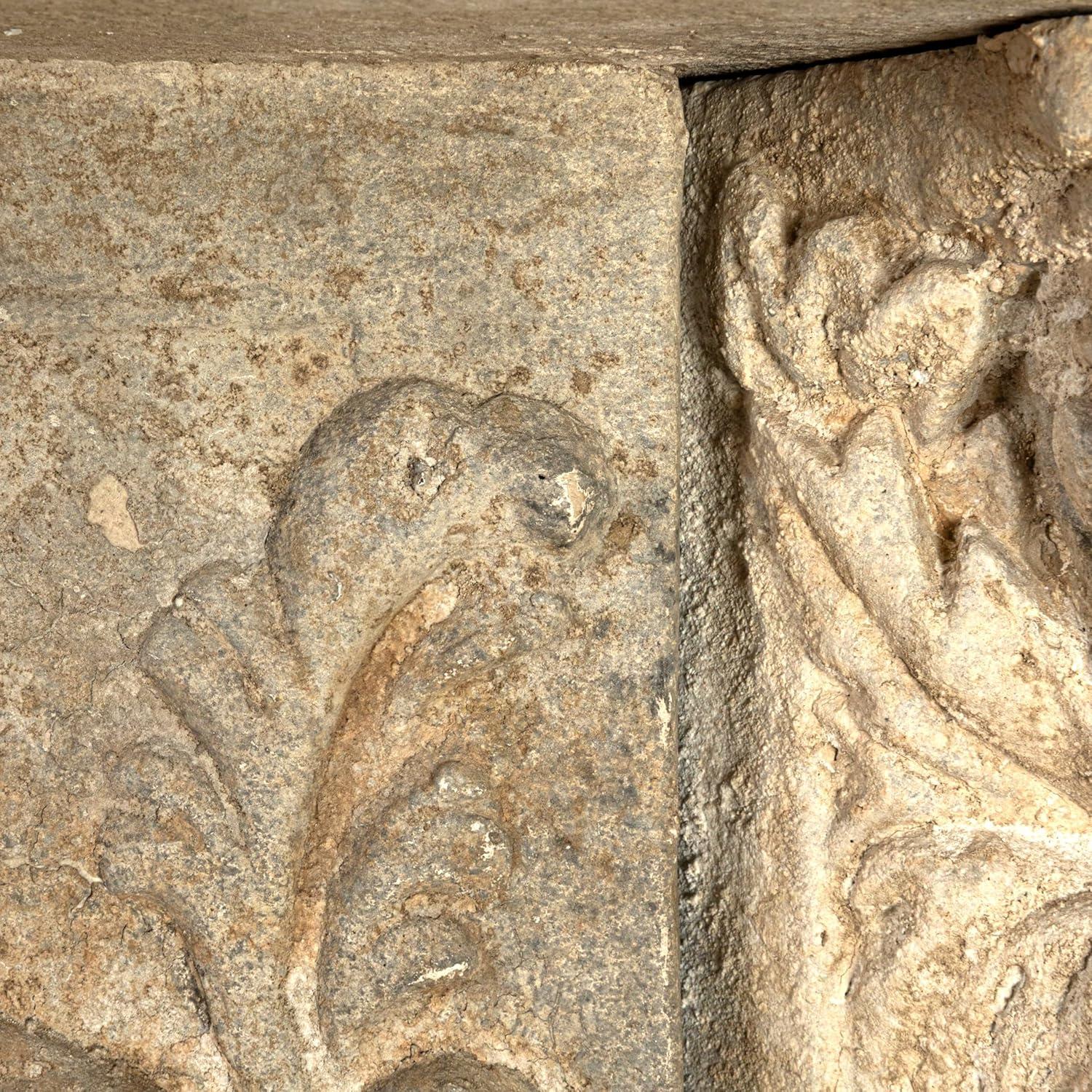 One Allium Way® Berthine Ornate Decorative Fireplace Mantel