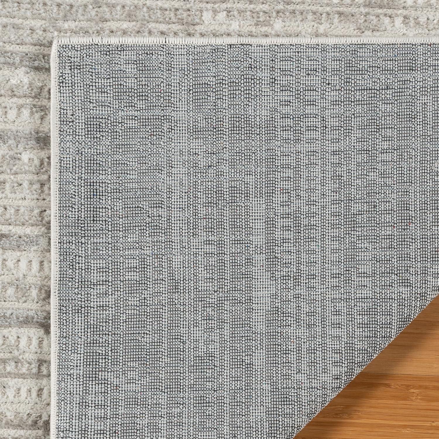 Gertmenian Missha Dario Modern Striped Polyester Indoor Area Rug