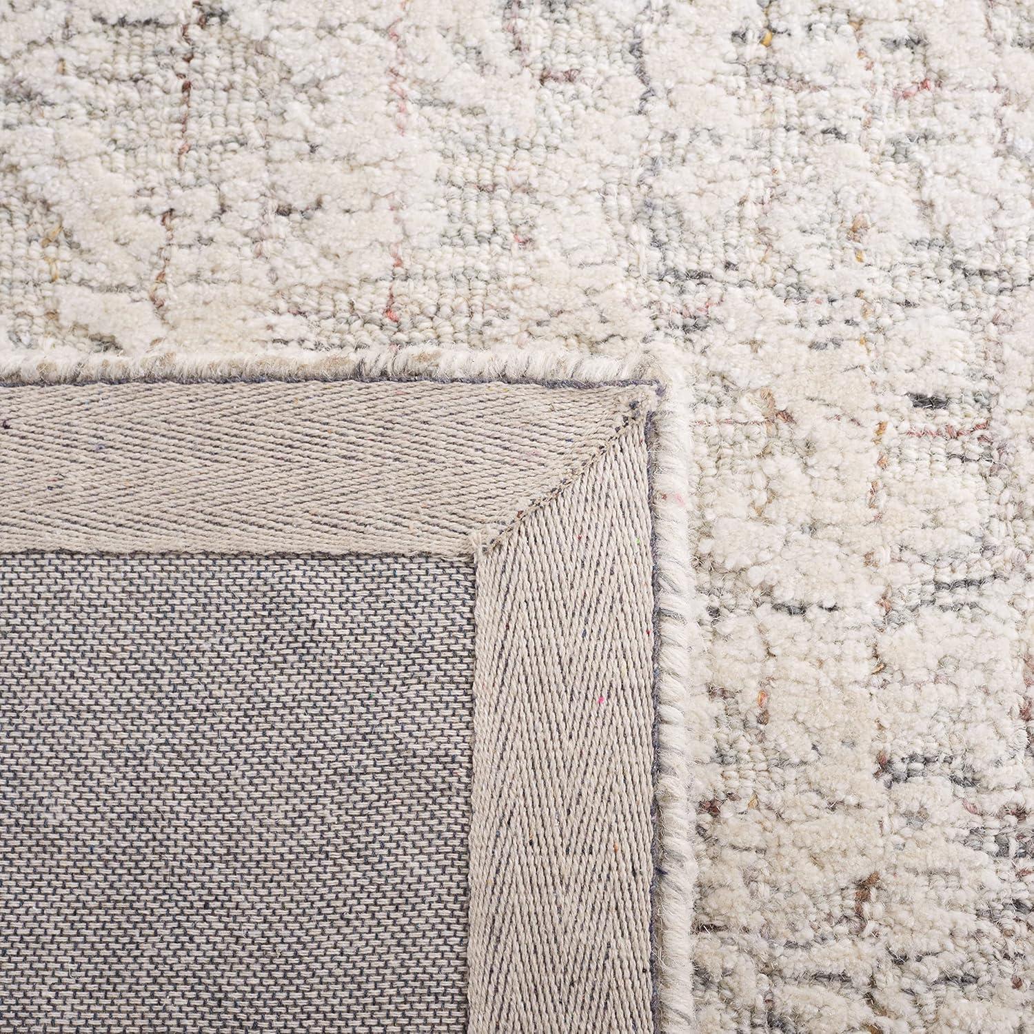 Metro MET879 Hand Tufted Indoor Accent Rug - Grey/Ivory - 3'x5' - Safavieh