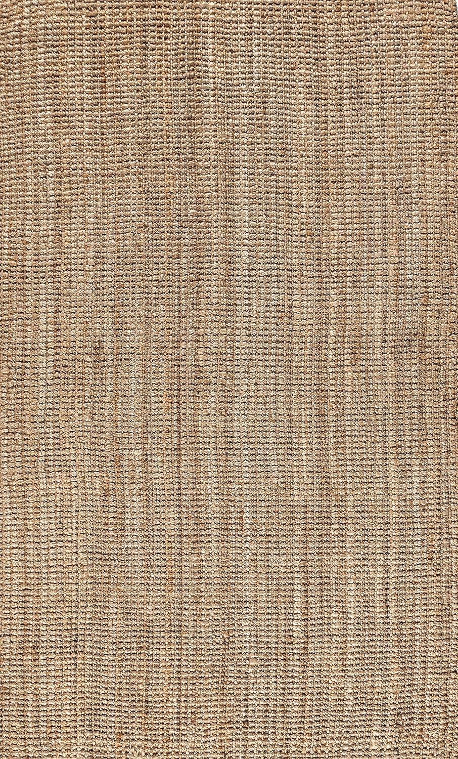 Pata Hand Woven Chunky Jute Indoor Area Rug - JONATHAN Y