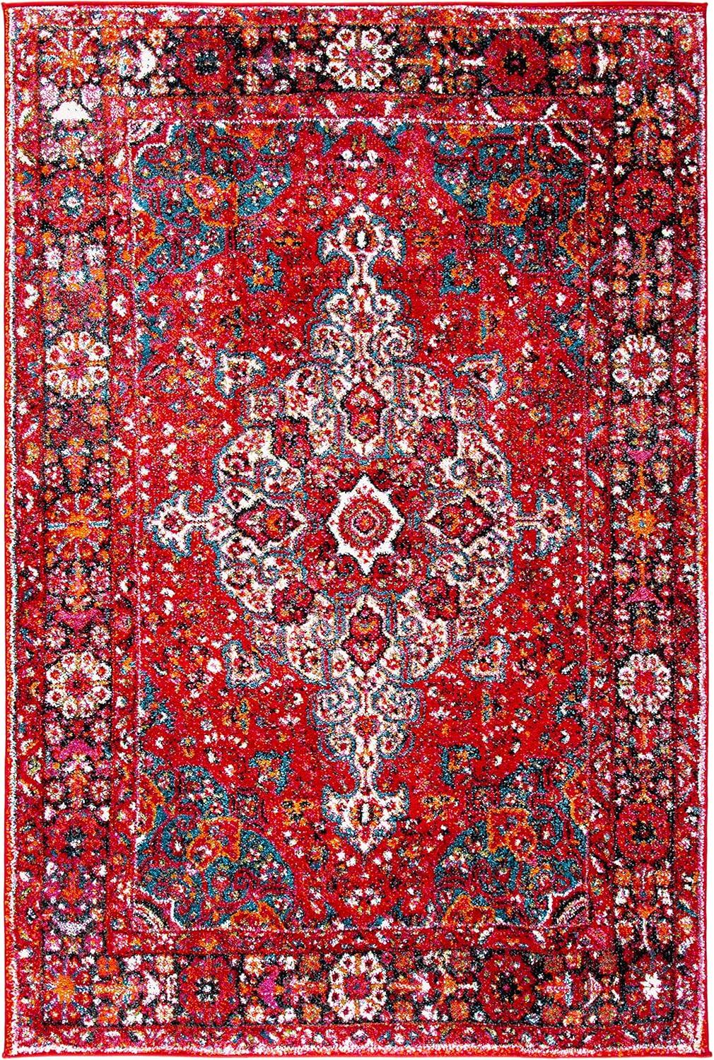 Vintage Hamadan VTH222 Power Loomed Area Rug  - Safavieh