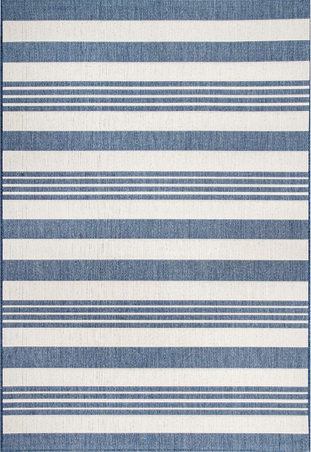 nuLOOM Robin Multi Stripe Indoor/Outdoor Area Rug