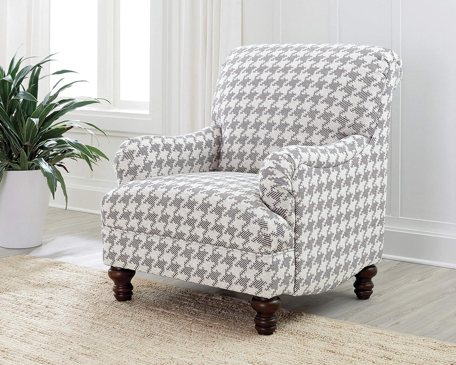 Glenn Upholstered Accent Chair Grey